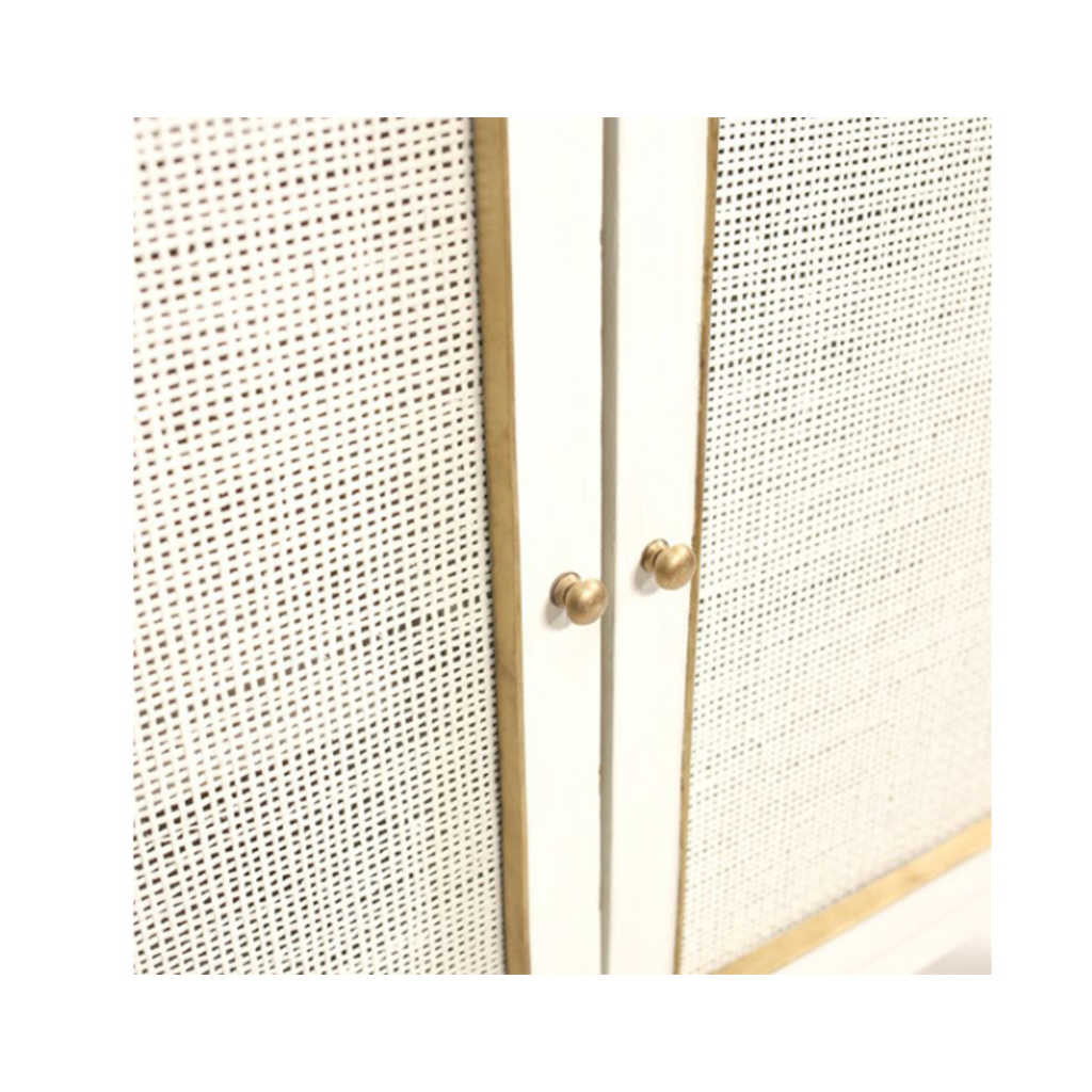 Atherton White Bar 49''x20''x35'' Thrive Interiors and Design