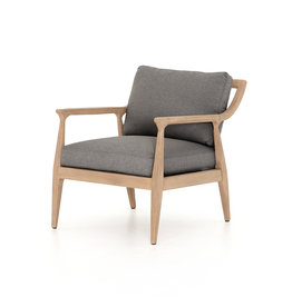 Elam Outdoor Chair-Brown/Charcoal