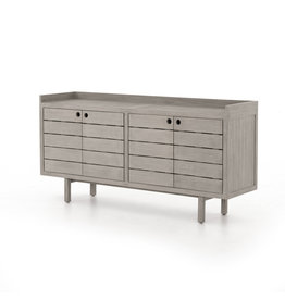 Lula Outdoor Sideboard-Weathered Grey