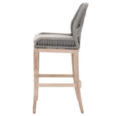 Loom Outdoor Barstool Platium