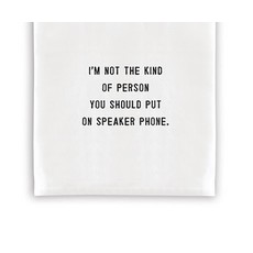 Santa Barbara Design Studio Speaker Phone Tea Towel