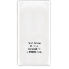 Santa Barbara Design Studio Speaker Phone Tea Towel