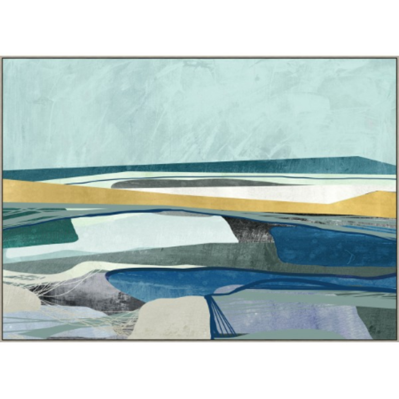 Wendover Art Coastal Layers 71.5 x 51.5