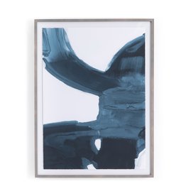 Blue Course I By Gold Rush Art Co.