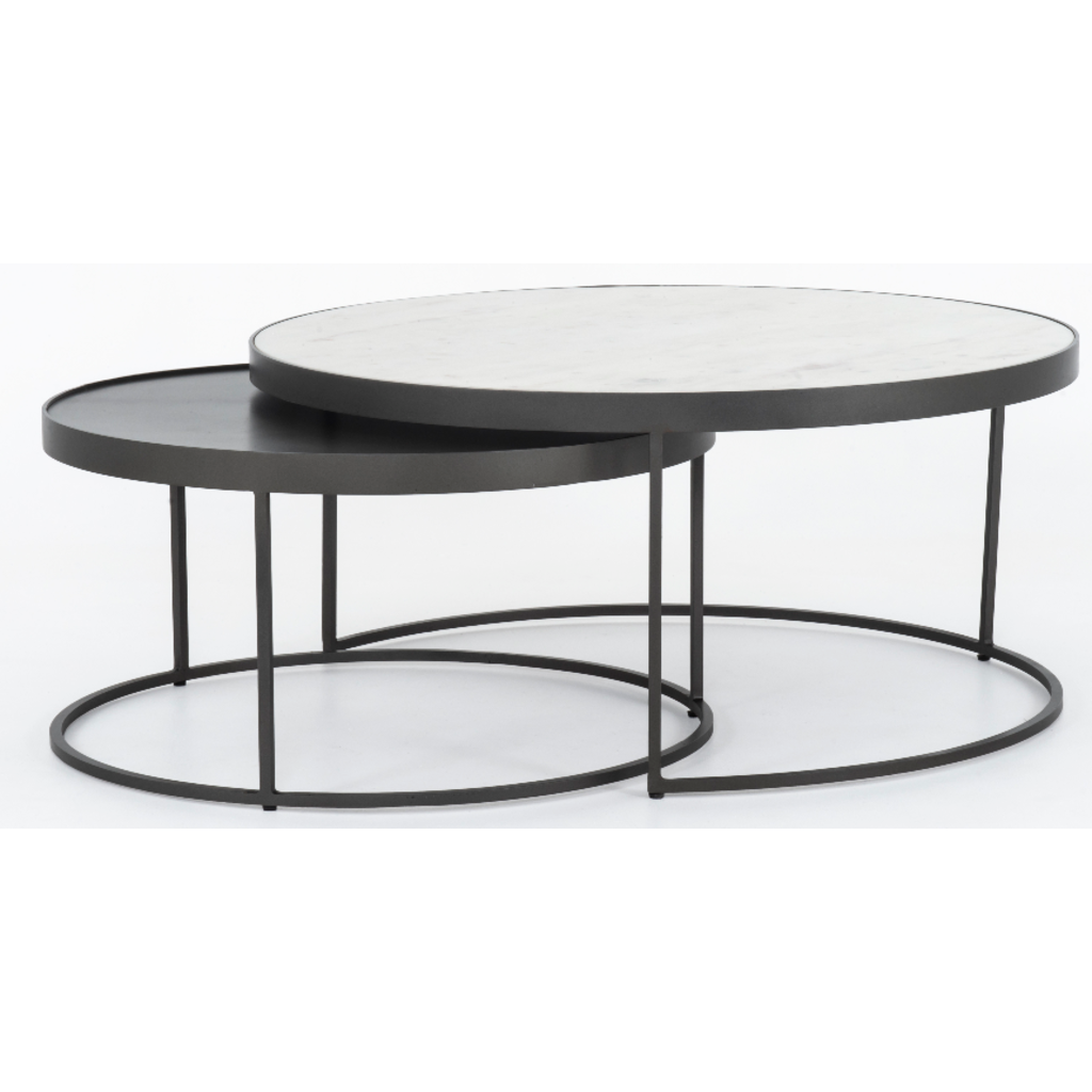 Evelyn Round Nesting Coffee Table