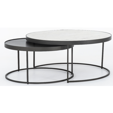 Evelyn Round Nesting Coffee Table