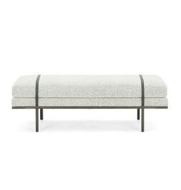 Harris Accent Bench-Knoll Domino