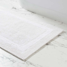 Pine Cone Hill Classic White Bath Rug Medium 22"x44"