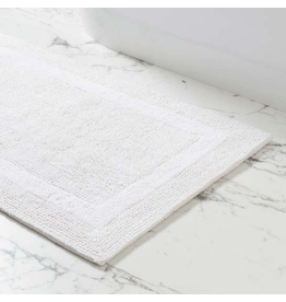 Pine Cone Hill Classic White Bath Rug Medium 22"x44"