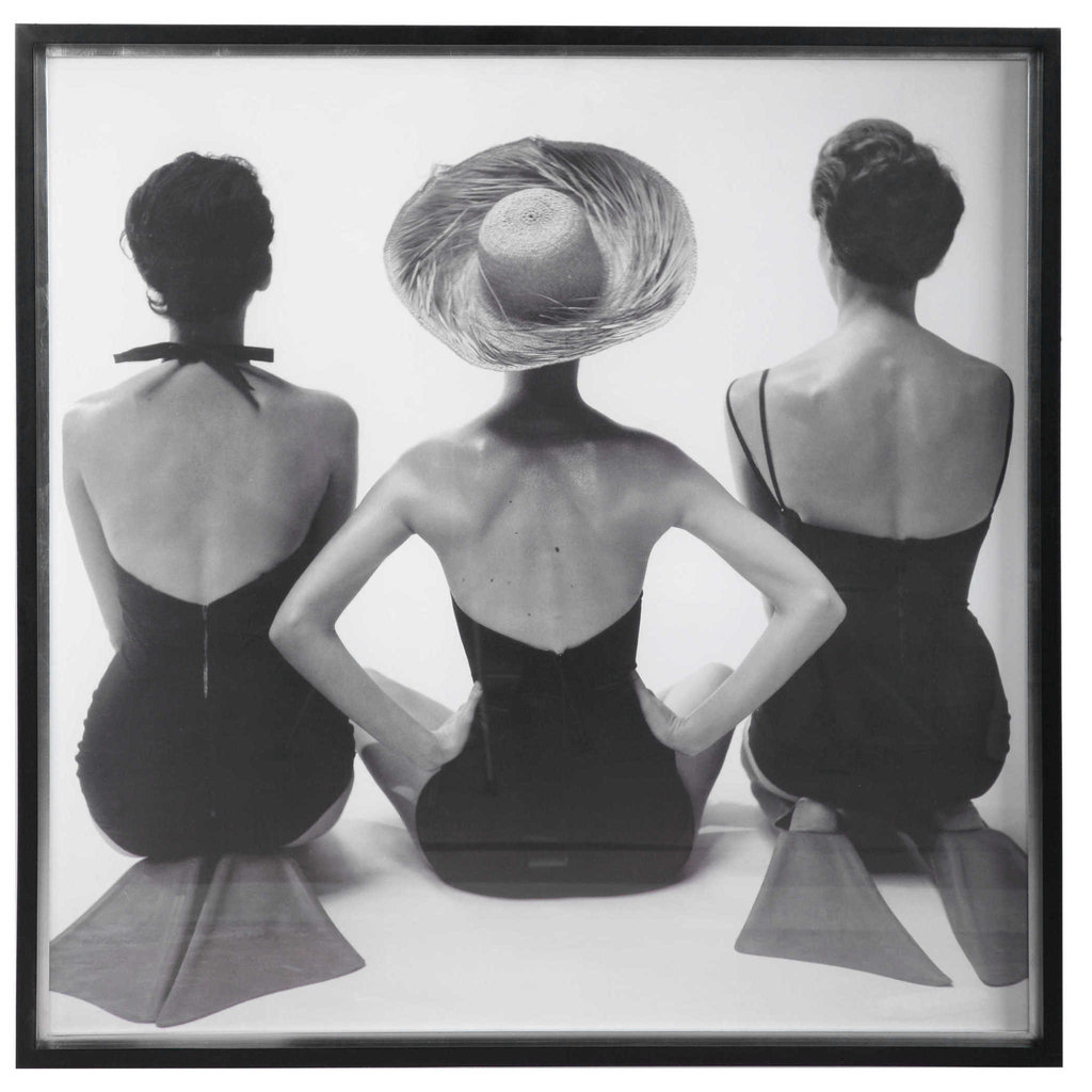 Ladies' Swimwear, 1959 Framed Print 51x51