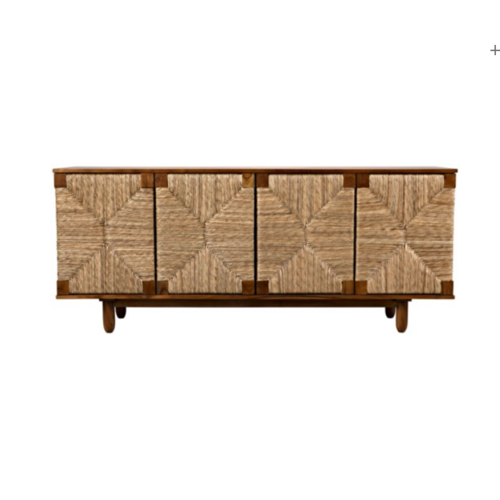 Noir Brook 4 Door Sideboard