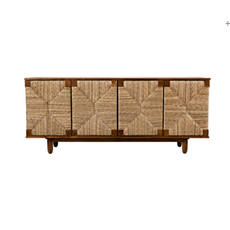 Noir Brook 4 Door Sideboard