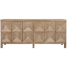Noir Quadrant 3 Door Sideboard