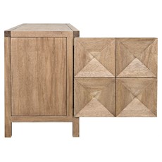 Noir Quadrant 3 Door Sideboard