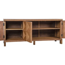 Noir Quadrant 3 Door Sideboard