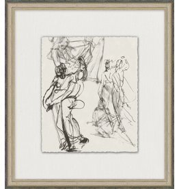 Wendover Art Dance with Me Charcoal  17x19
