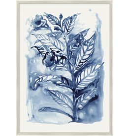 Wendover Art Blooming Indigo II  25.25x35.25