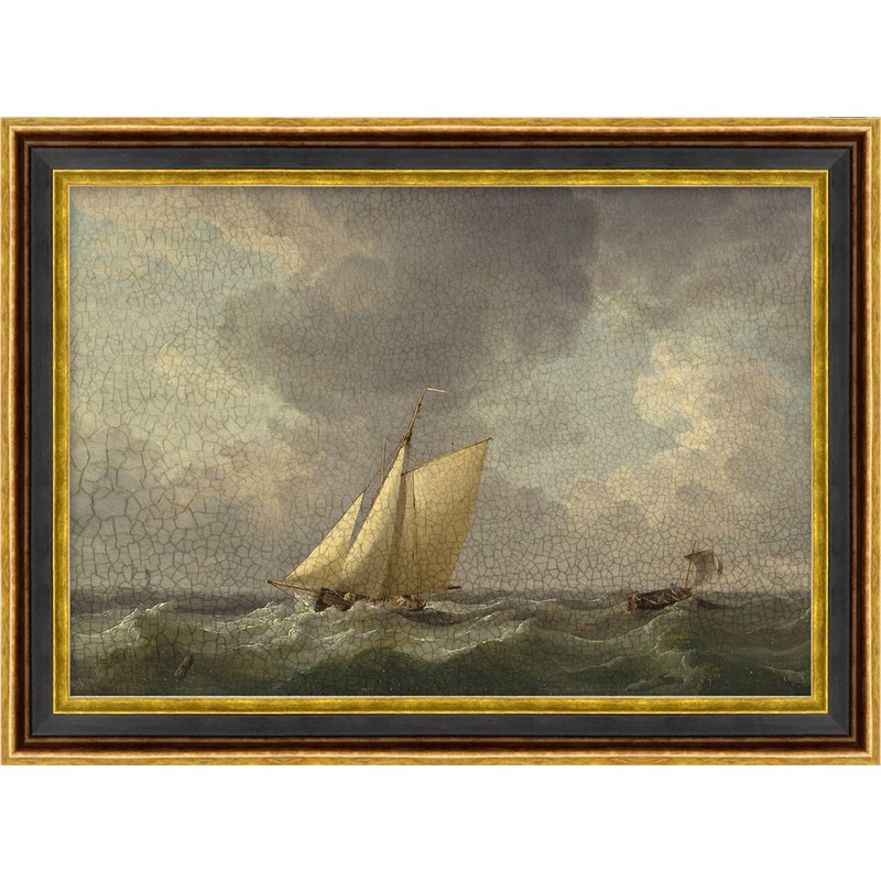 Wendover Art Storms at Sea 19x14