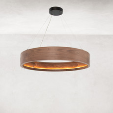 Baum Chandelier - Dark Walnut SM