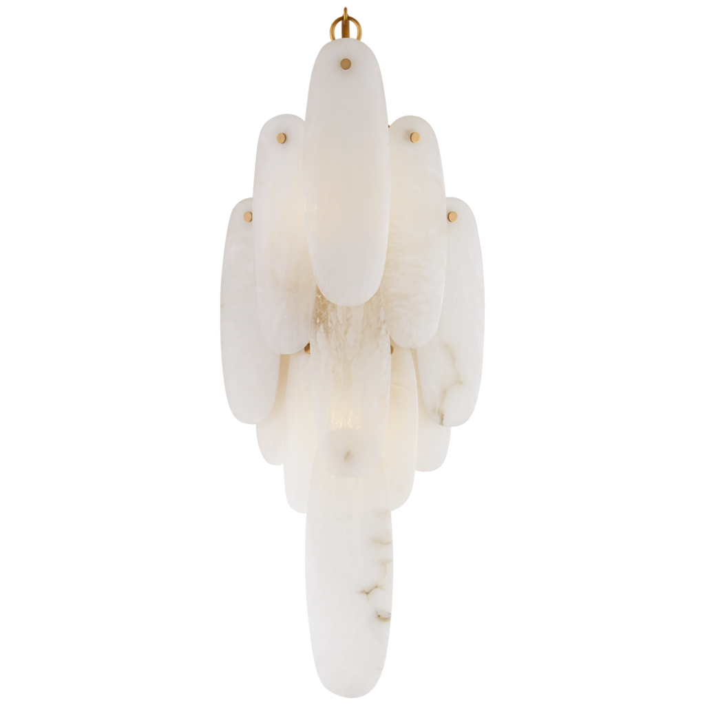 Visual Comfort Cora Alabaster Waterfall Sconce LRG