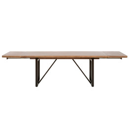 Raw Edge Extension Dining Table