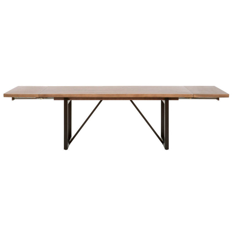 Raw Edge Extension Dining Table