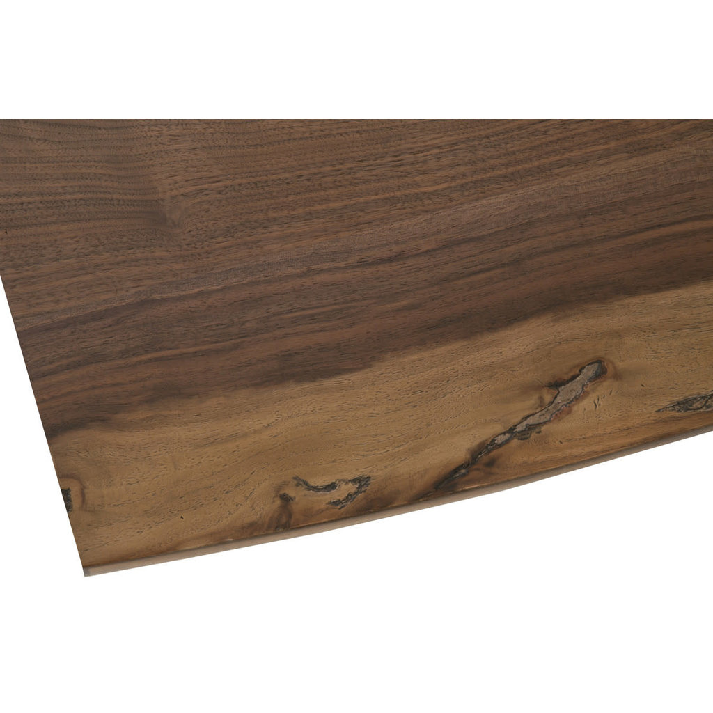 Raw Edge Extension Dining Table