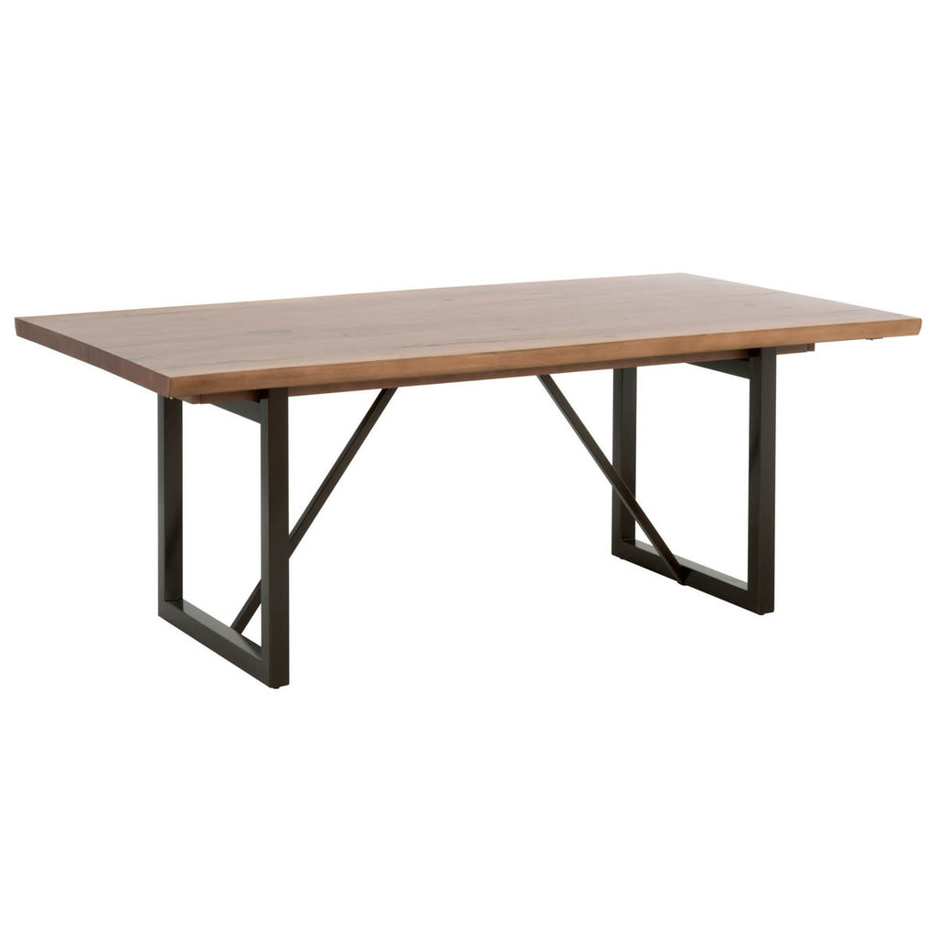 Raw Edge Extension Dining Table