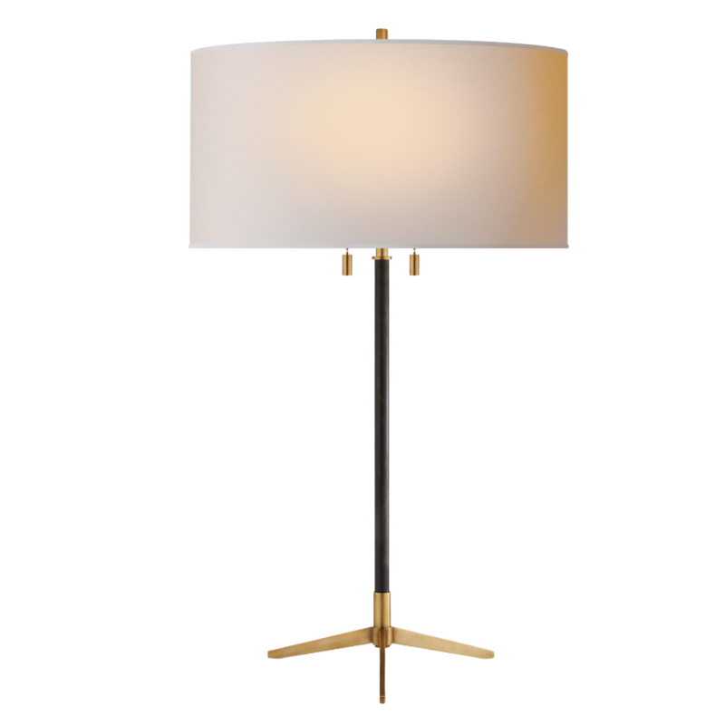 Visual Comfort Caron Table Lamp in Bronze