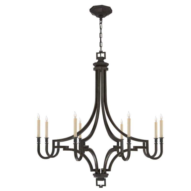 Visual Comfort Turenne Dynamic Chandelier Brass LRG - Thrive Interiors and  Design