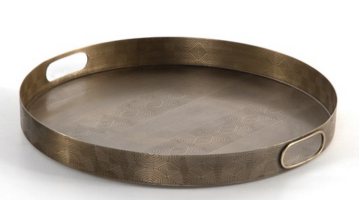 Ravello Etched Tray Antique Brass – Hutchinson's Flooring, Furniture &  Interiors