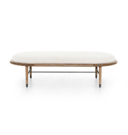 Peeta Ottoman 62'' in Knoll Natural