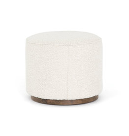 Sinclair Round Ottoman Knoll Natural 22 x 22 x 19