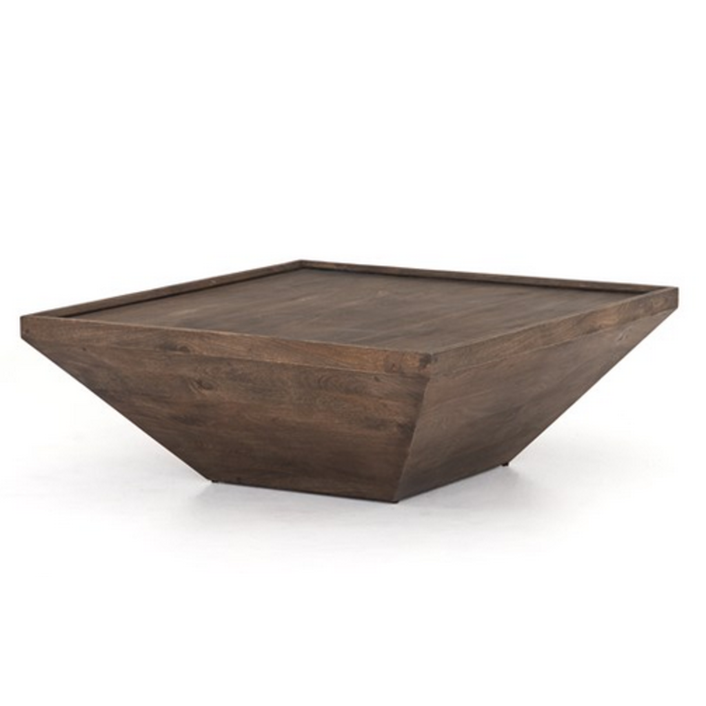 Damian Coffee Table- Aged Brown