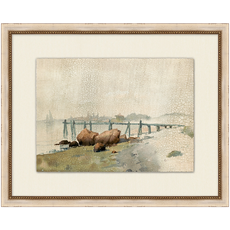 Wendover Art The Dock II 26x21