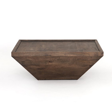 Damian Coffee Table- Aged Brown