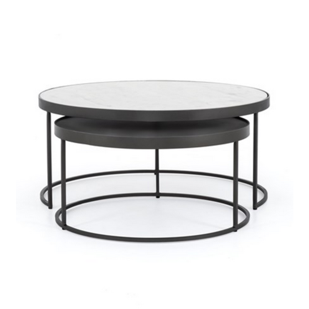 Evelyn Round Nesting Coffee Table