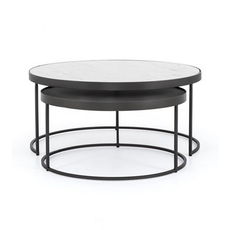Evelyn Round Nesting Coffee Table