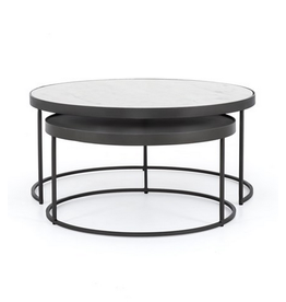 Evelyn Round Nesting Coffee Table