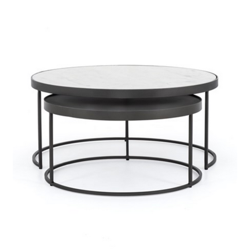 Evelyn Round Nesting Coffee Table