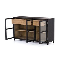 Millie Sideboard - Drifted Oak Solid
