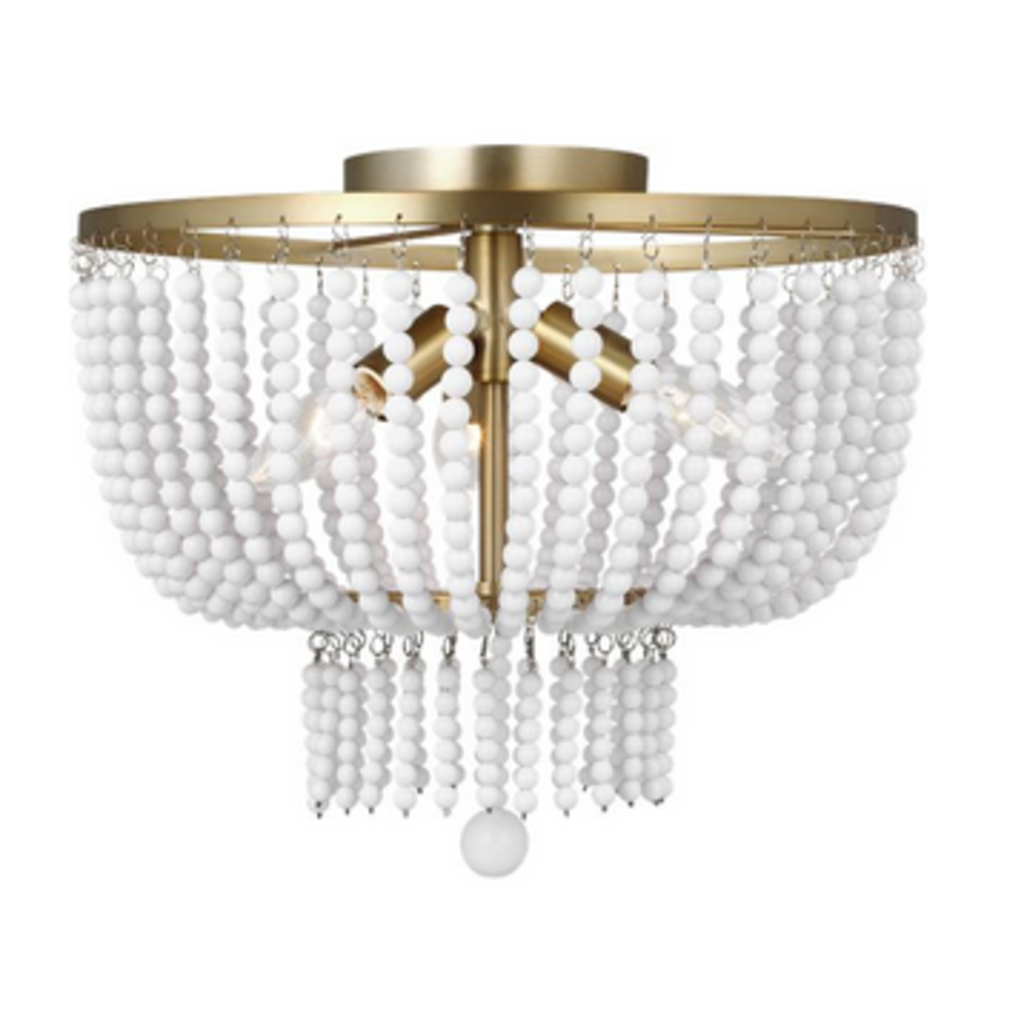 Generation Lighting Jackie Three Light Semi Flush Mount