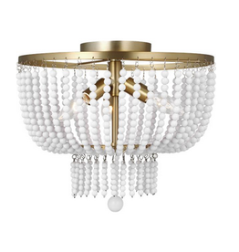 Generation Lighting Jackie Three Light Semi Flush Mount