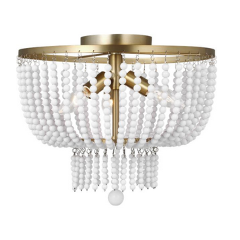 Generation Lighting Jackie Three Light Semi Flush Mount