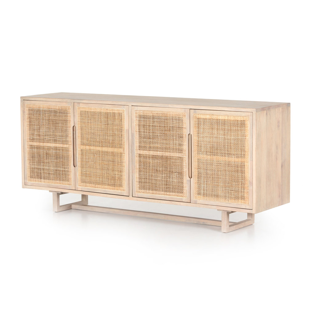 Clarita Sideboard White Wash Mango