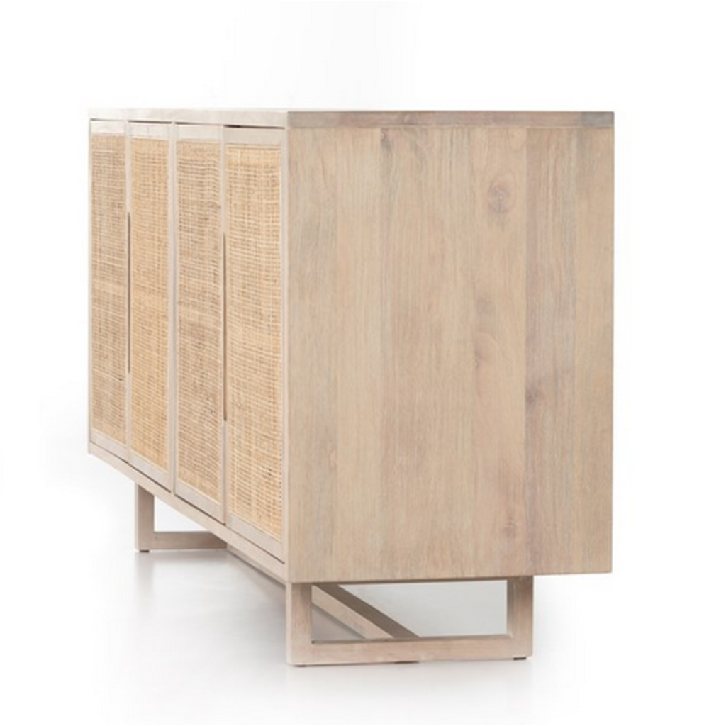 Clarita Sideboard White Wash Mango
