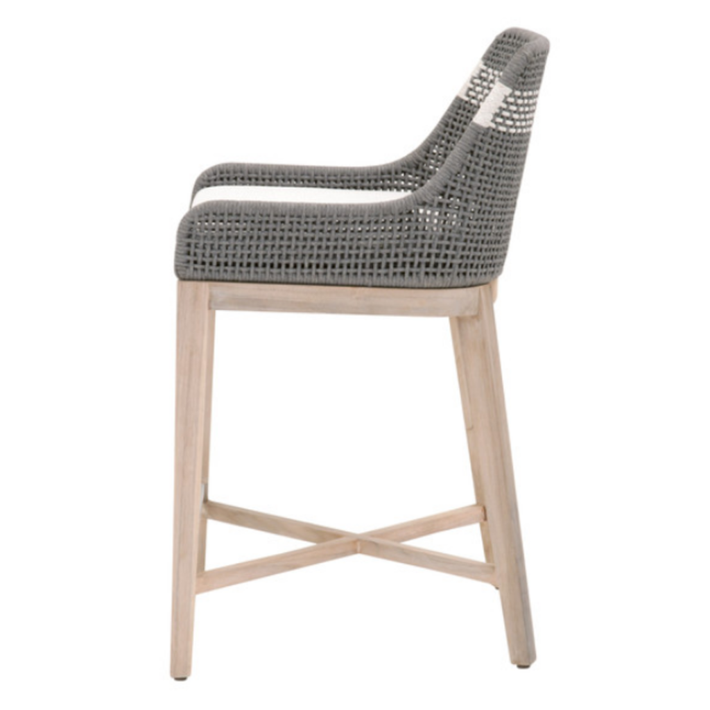 Tapestry Outdoor Counter Stool Dove White