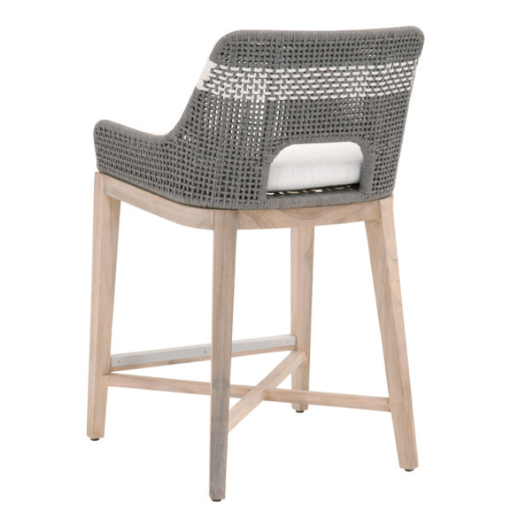 Tapestry Outdoor Counter Stool Dove White