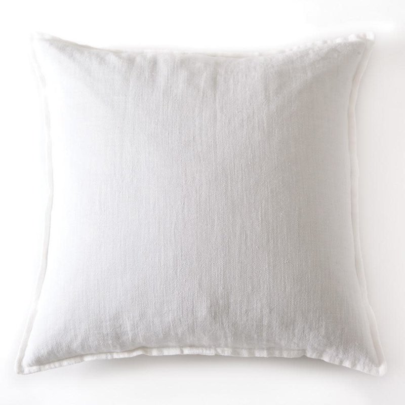 Pom Pom At Home Montauk Oversized Euro Pillow White 28"x28"