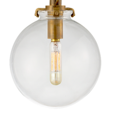 Visual Comfort Katie Small Globe Sconce